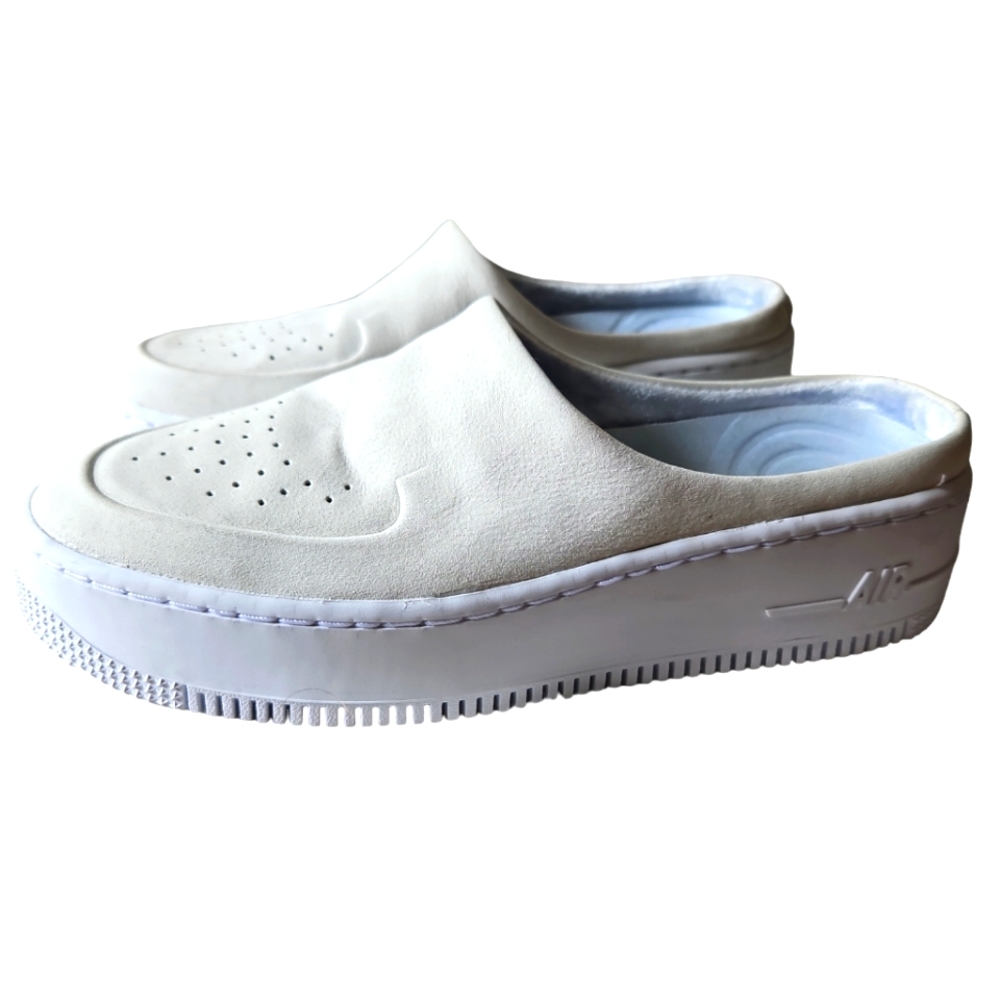 Nike Air Force 1 Lover Women Off-White Slip on AO1523-100 Size 7